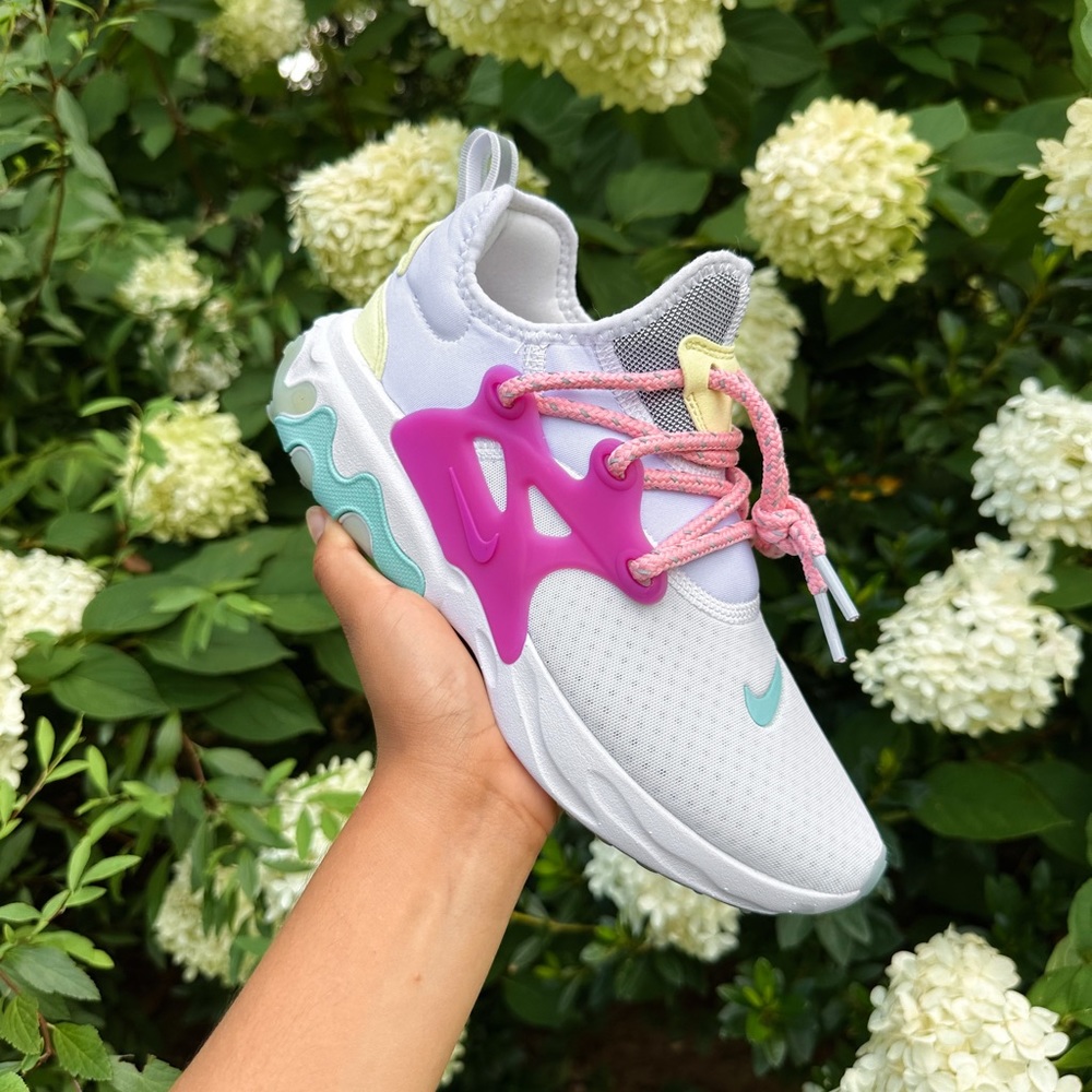 New Nike React Presto Easter White Hyper Violet, … - image 1